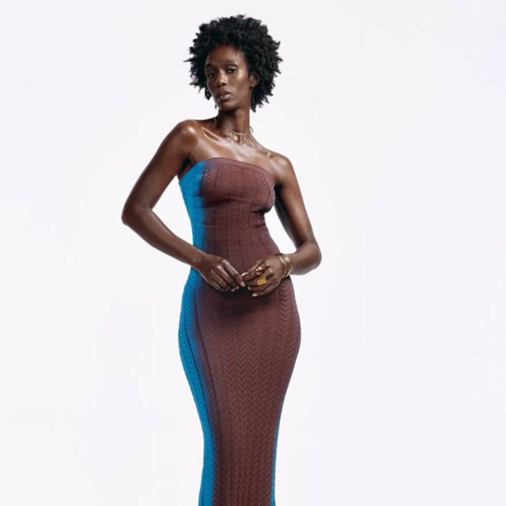 Samira Knit Maxi Dress Hanifa Small